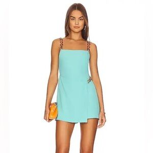 Amanda Uprichard “Stilla” Romper in Moana